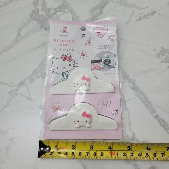 Brand New Japan Sanrio Hello Kitty Kitchen/Bag Clips - Picture 5 of 5